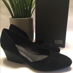Eileen Fisher Suede heels